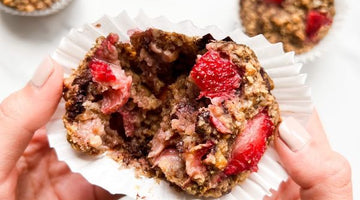 Strawberry Breakfast Muffins