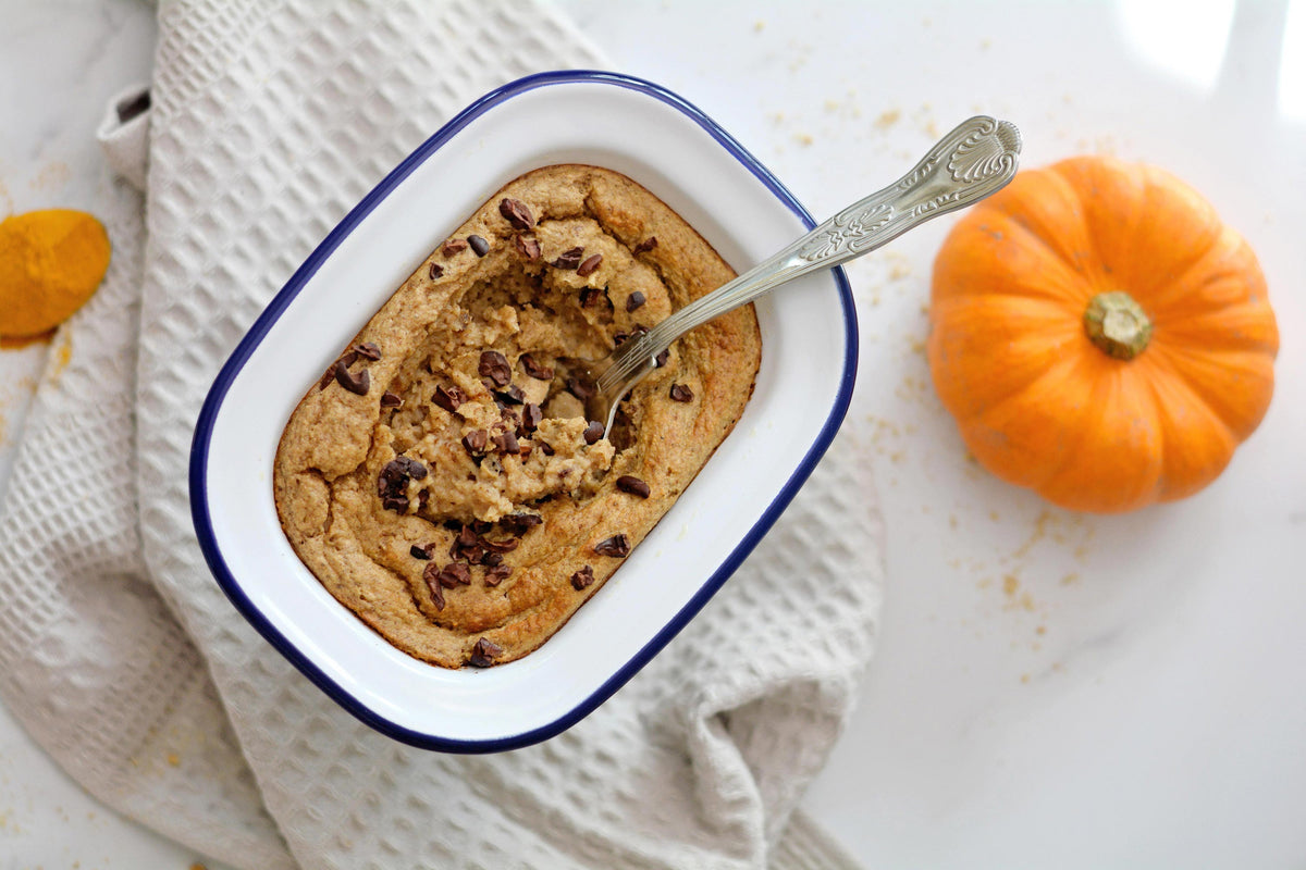 Spooktacular Pumpkin Baked Oats The Great British Porridge Co