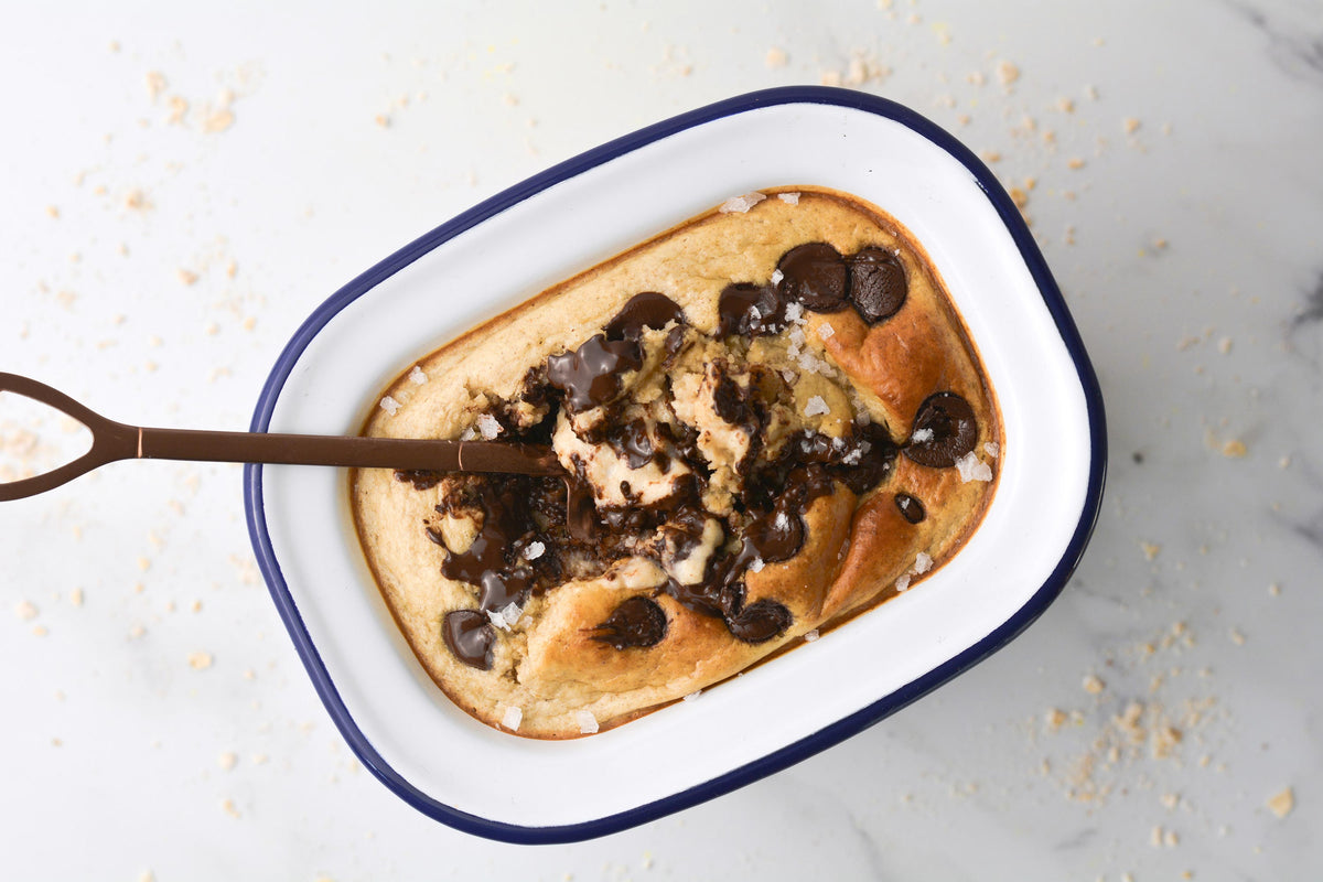 High Protein Salted Caramel Baked Oats The Great British Porridge Co