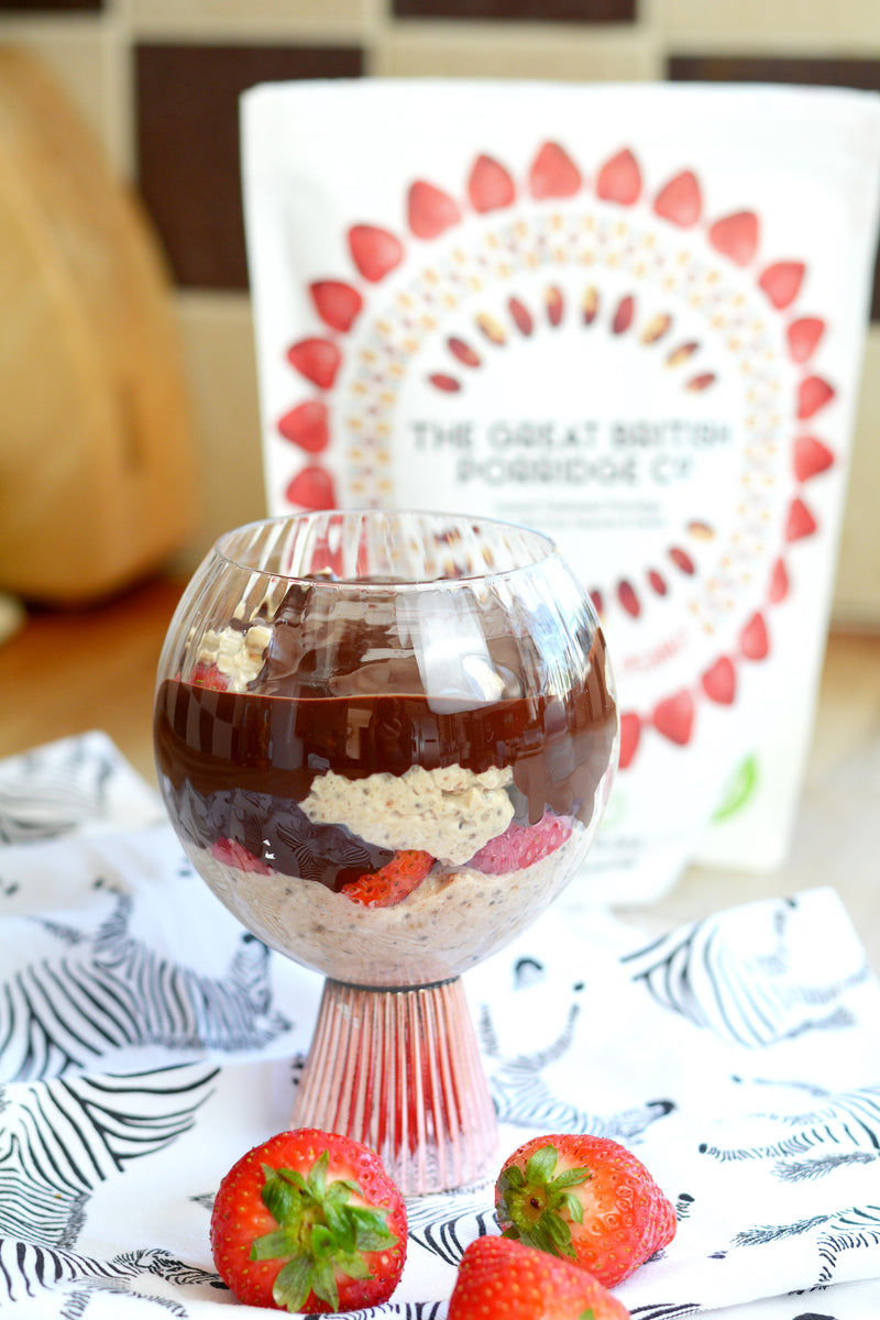 Snickers Overnight Oats The Great British Porridge Co