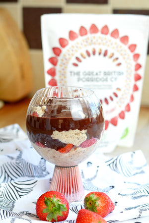 Snickers Caramel Overnight Oats