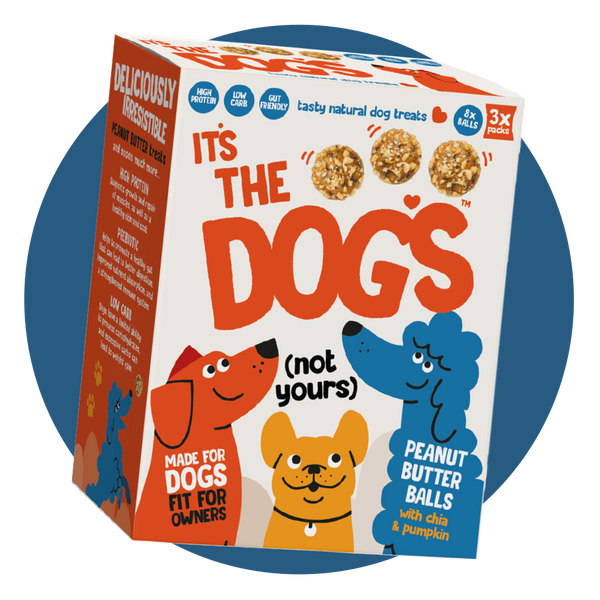 It's The Dogs - Tasty, natural dog treats - 3 x 45g bags mutlipack