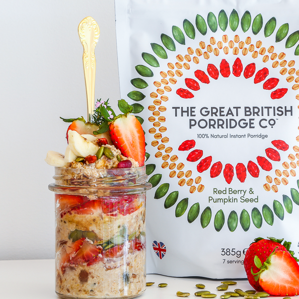 Red Berry & Pumpkin Seed Porridge Pouch