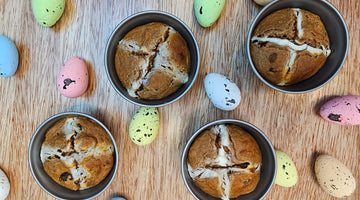 Hot Cross Buns Overnight Oats