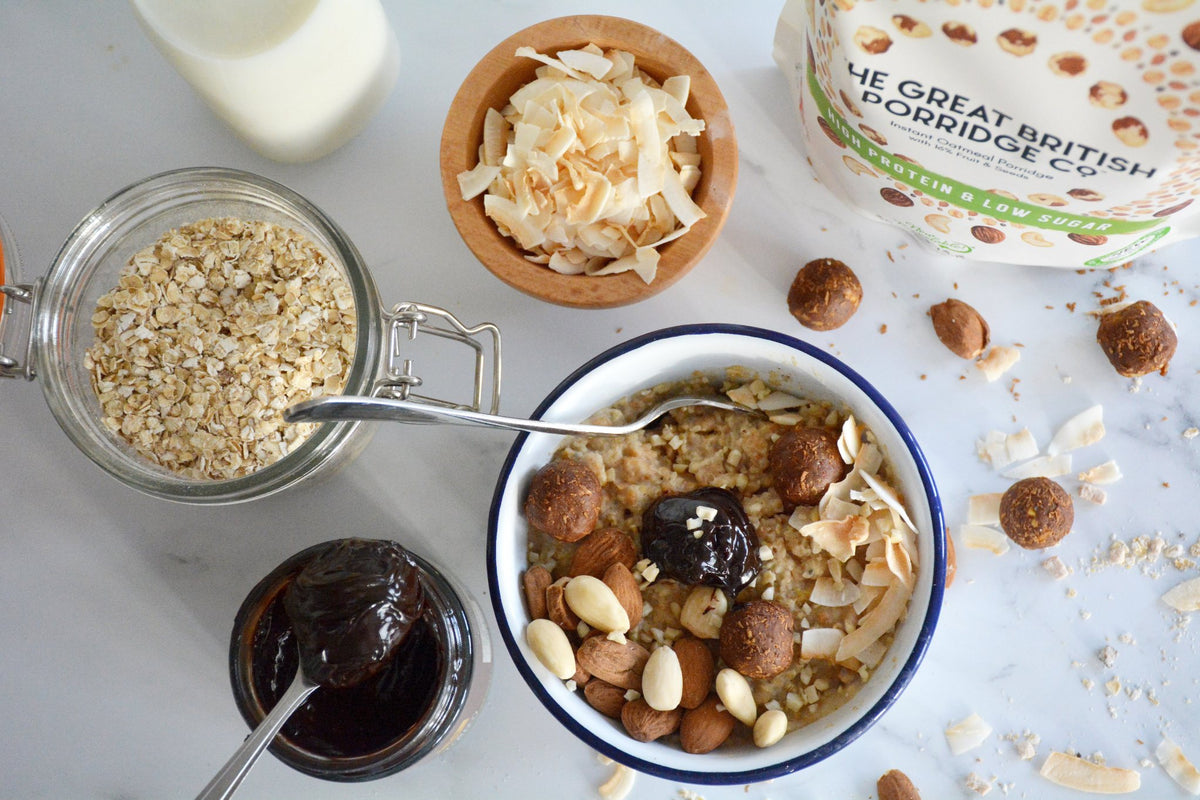 High Protein Low Sugar Porridge Bowl – The Great British Porridge Co