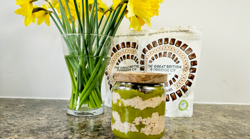 Pistachio Cream Dubai Chocolate Overnight Oats