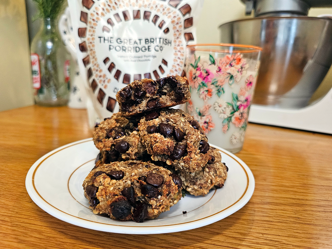 3 Ingredient Oatmeal Cookies The Great British Porridge Co