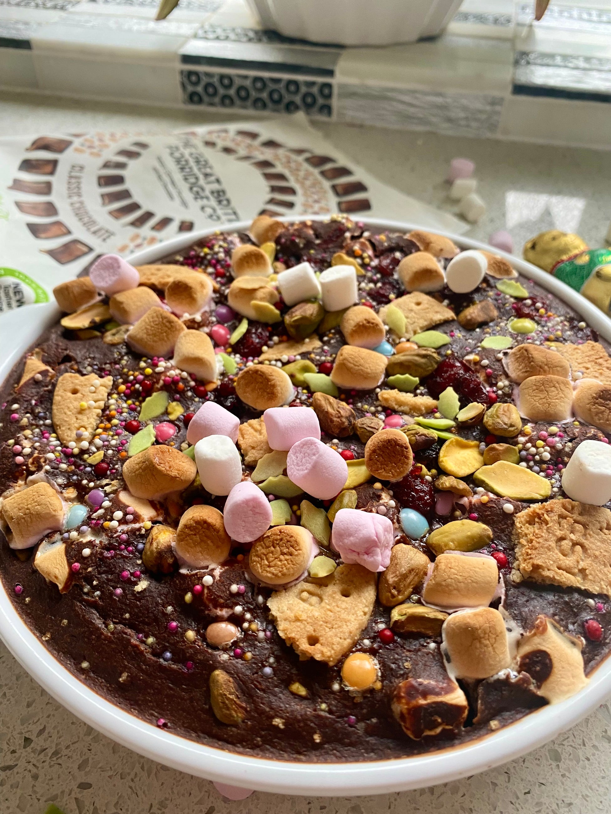 Rocky Road Baked Oats The Great British Porridge Co