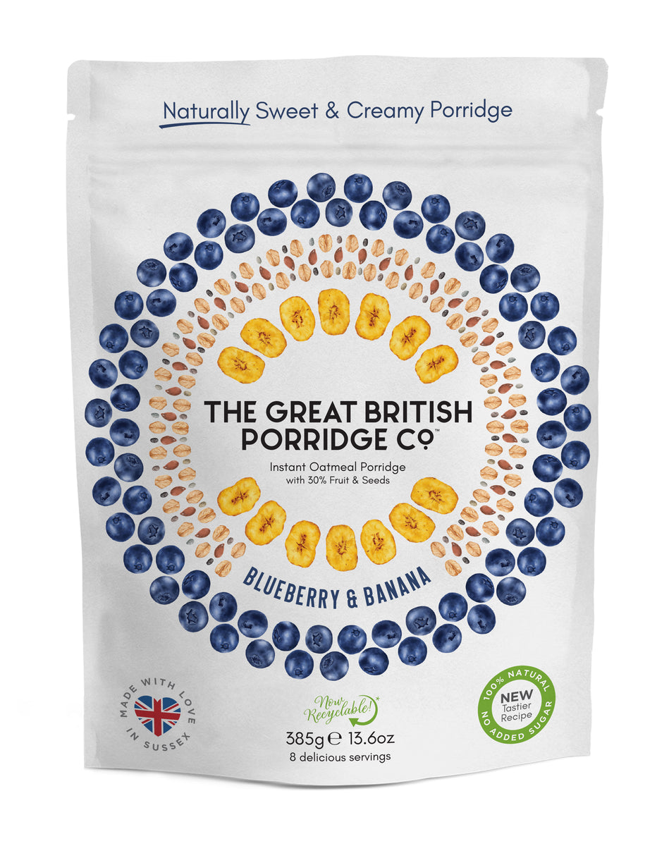 TGBPCO - Single GF Porridge Pouch - 100% Natural – The Great British ...
